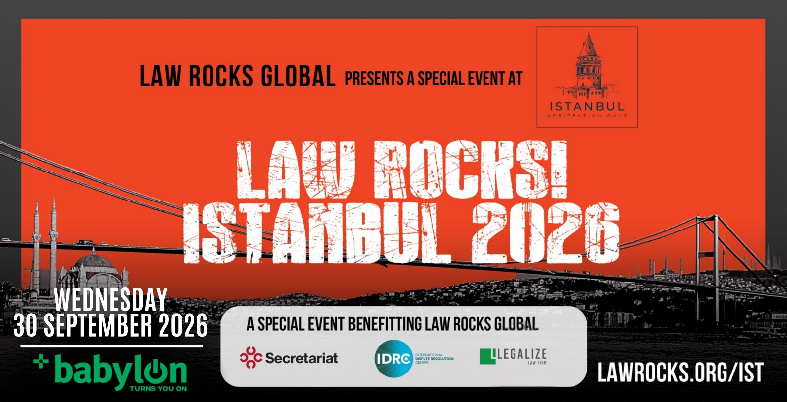 Law Rocks! Istanbul 2026